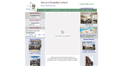 Desktop Screenshot of bedandbreakfastireland.net